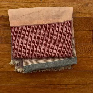 Pink Fair Anita scarf NWOT